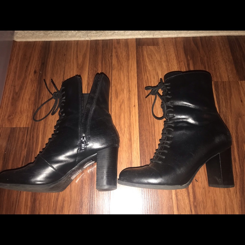 Black Combat Boots